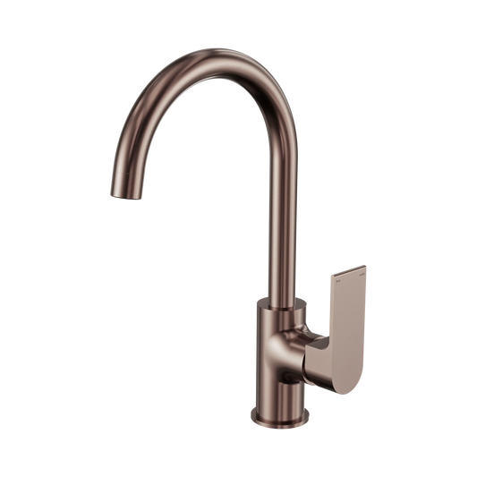 Bianca Kitchen Mixer Gooseneck Spout Brushed Bronze