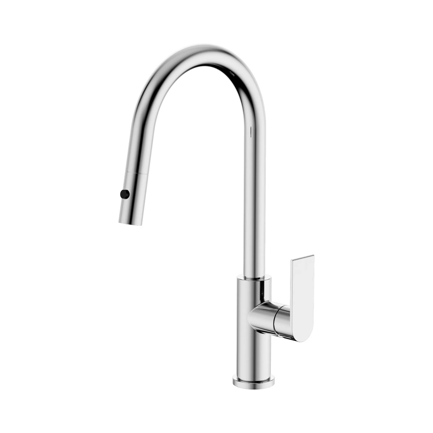Nero Bianca Pull Out Sink Mixer With Vegie Spray Function Chrome
