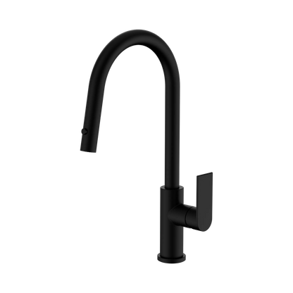 Bianca Pull Out Sink Mixer With Vegie Spray Function Matte Black