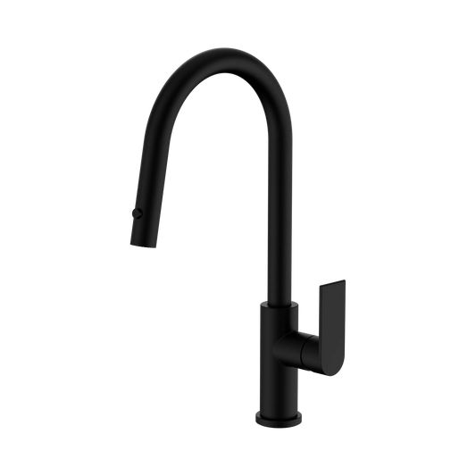 Bianca Pull Out Sink Mixer With Vegie Spray Function Matte Black