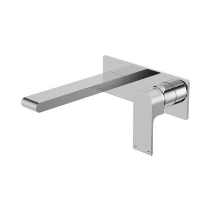 Bianca Wall Basin/Bath Mixer 187mm Chrome