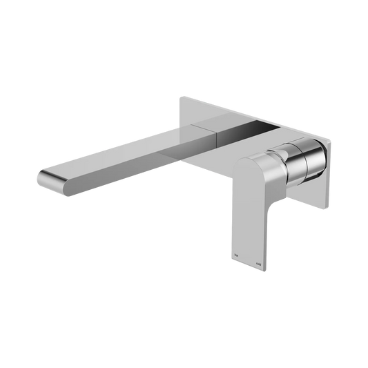 Bianca Wall Basin/Bath Mixer 187mm Chrome
