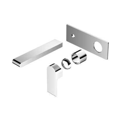 Bianca Wall Basin/Bath Mixer 187mm Trim Kits Only Chrome