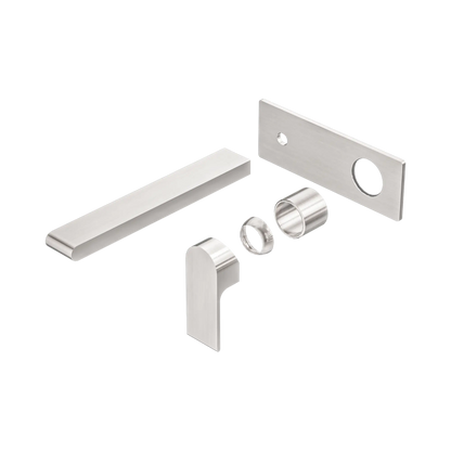 Bianca Wall Basin/Bath Mixer 230mm Trim Kits Only Brushed Nickel