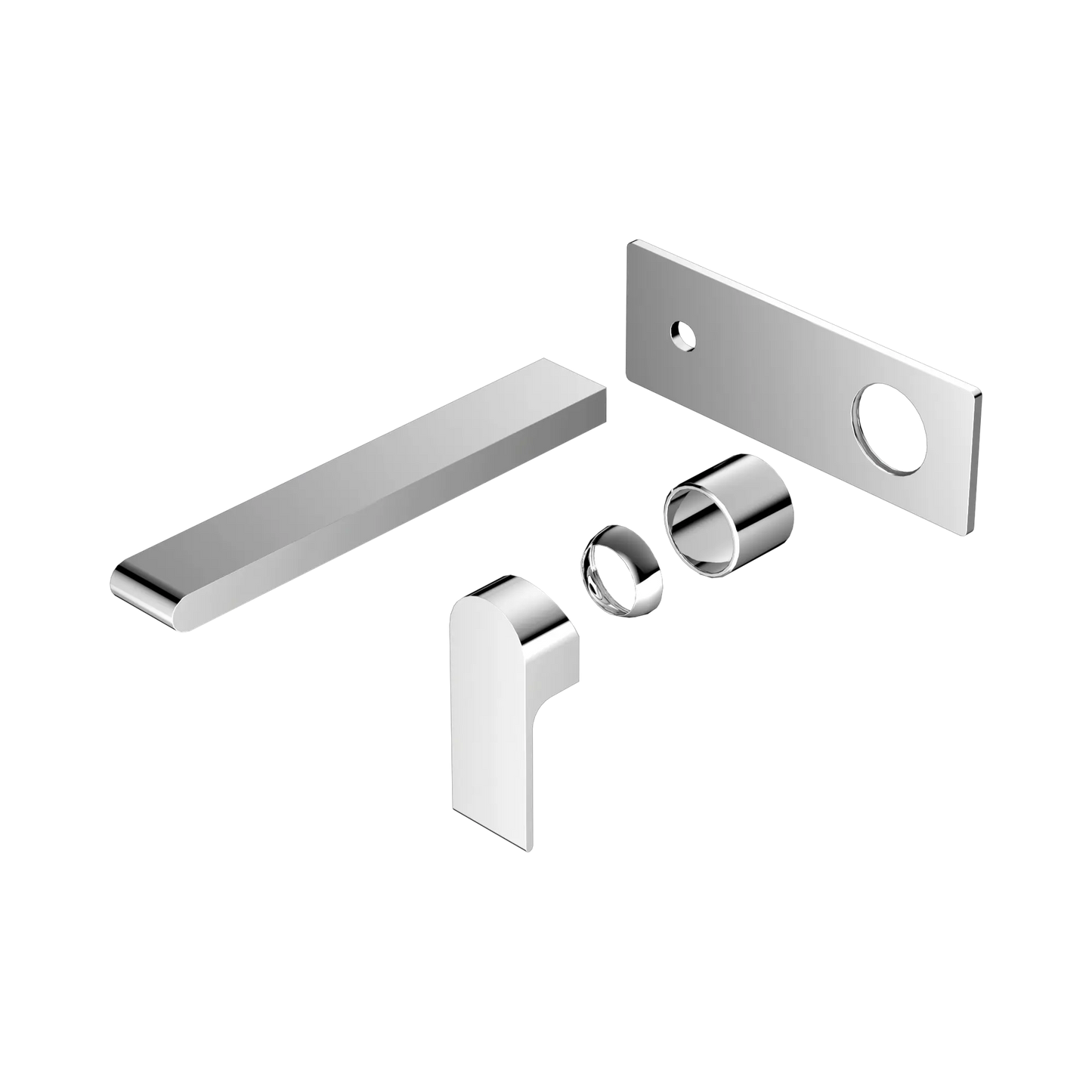 Bianca Wall Basin/Bath Mixer 230mm Trim Kits Only Chrome