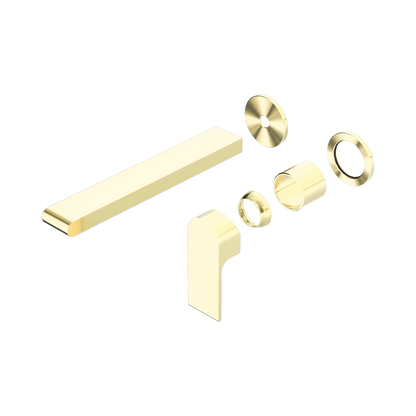 Bianca Wall Basin/Bath Mixer Separate Back Plate 230mm Trim Kits Only Brushed Gold