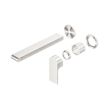 Bianca Wall Basin/Bath Mixer Separate Back Plate 230mm Trim Kits Only Brushed Nickel