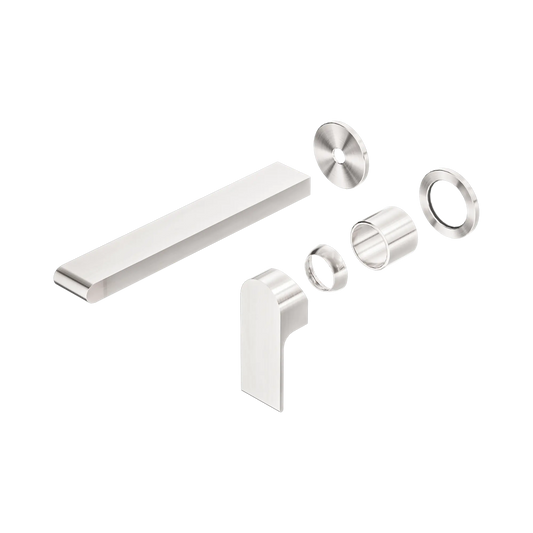 Bianca Wall Basin/Bath Mixer Separate Back Plate 230mm Trim Kits Only Brushed Nickel