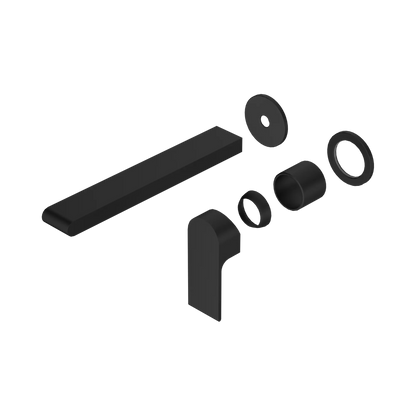 Bianca Wall Basin/Bath Mixer Separate Back Plate 230mm Trim Kits Only Matte Black