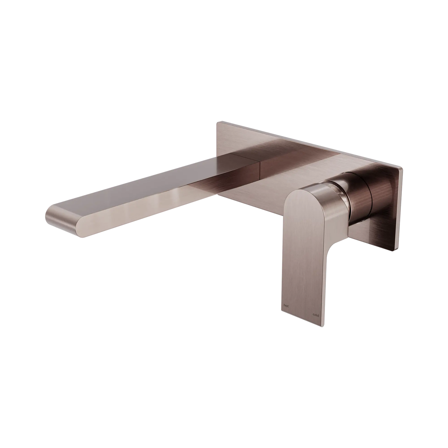 Bianca Wall Basin/Bath Mixer 187mm Brushed Bronze
