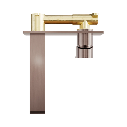 Bianca Wall Basin/Bath Mixer 187mm Brushed Bronze
