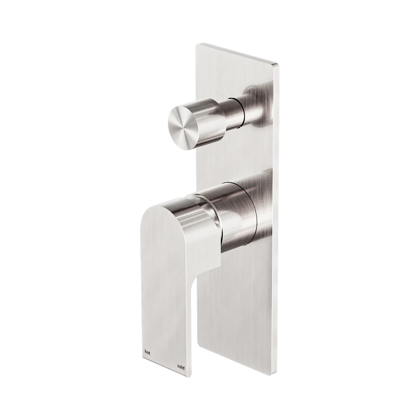 Bianca Shower Mixer With Diverter Brushed Nickel
