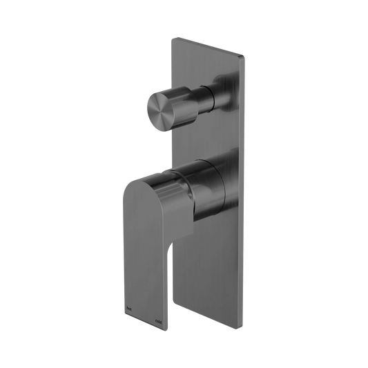 Bianca Shower Mixer With Diverter Gun Metal