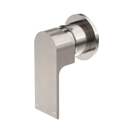 Bianca Shower Mixer 80mm Plate Brushed Nickel