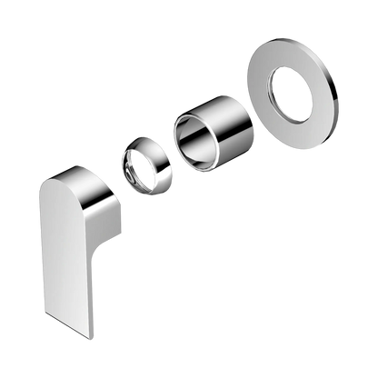 Bianca Shower Mixer 80mm Plate Trim Kits Only Chrome
