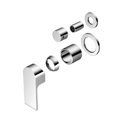 Bianca Shower Mixer With Diverter Separate Back Plate Trim Kits Only Chrome
