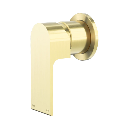 Bianca Shower Mixer 60mm Plate Brushed Gold