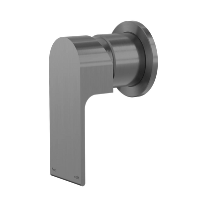 Bianca Shower Mixer 60mm Plate Gun Metal