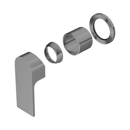 Bianca Shower Mixer 60mm Plate Trim Kits Only Gun Metal