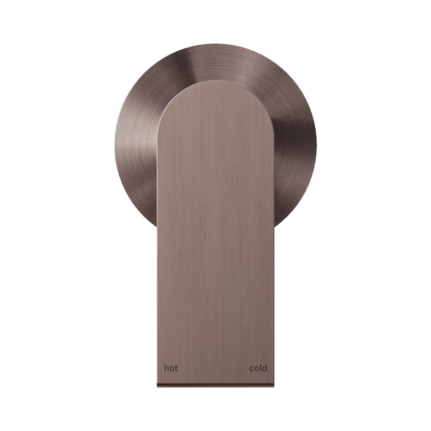 Bianca Shower Mixer 80mm Plate Brushed Bronze