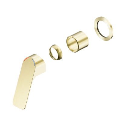 Bianca Care Shower Mixer 60mm Plate Trim Kits Only Brushed Gold