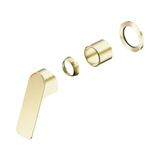 Bianca Care Shower Mixer 60mm Plate Trim Kits Only Brushed Gold