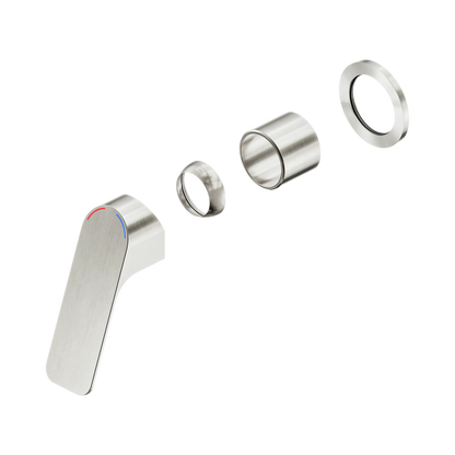 Bianca Care Shower Mixer 60mm Plate Trim Kits Only Brushed Nickel