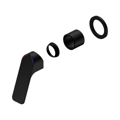 Bianca Care Shower Mixer 60mm Plate Trim Kits Only Matte Black