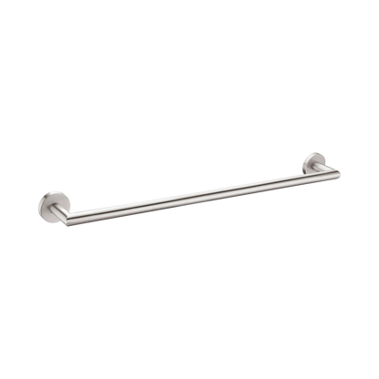 Dolce Single Towel Rail 700mm Brushed Nickel