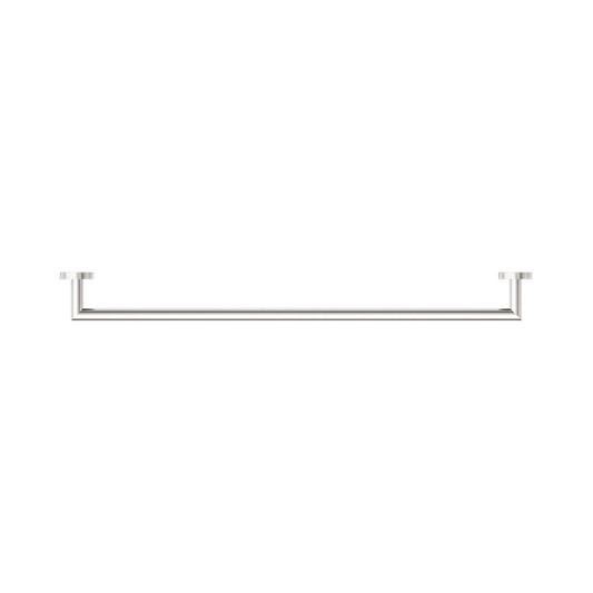 Dolce Single Towel Rail 700mm Brushed Nickel