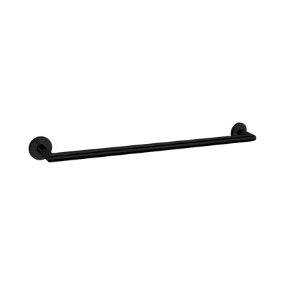 Dolce Single Towel Rail 700mm Matte Black