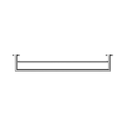 Dolce Double Towel Rail 700mm Chrome