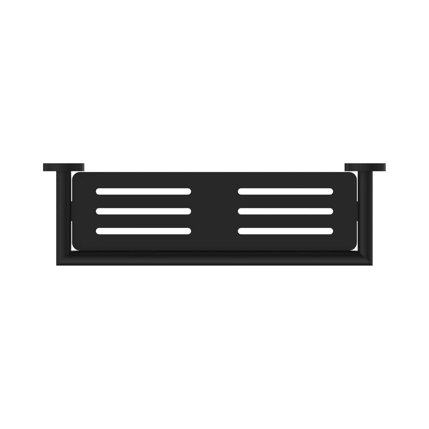 Dolce Metal Shower Shelf Matte Black
