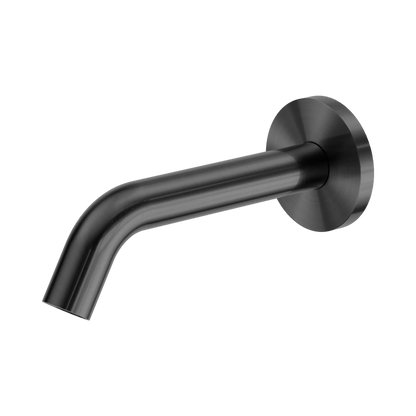 Mecca Wall-Mounted Sensor Tap with 80mm Wall Plate Gun Metal