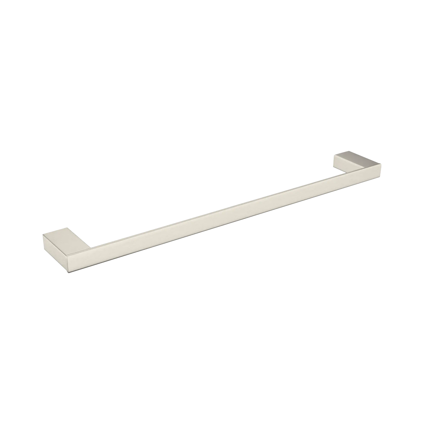 Celia Single Towel Rail 600mm Brushed Nickel