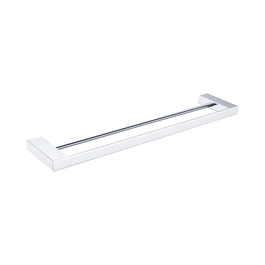 Celia Double Towel Rail 600mm Chrome