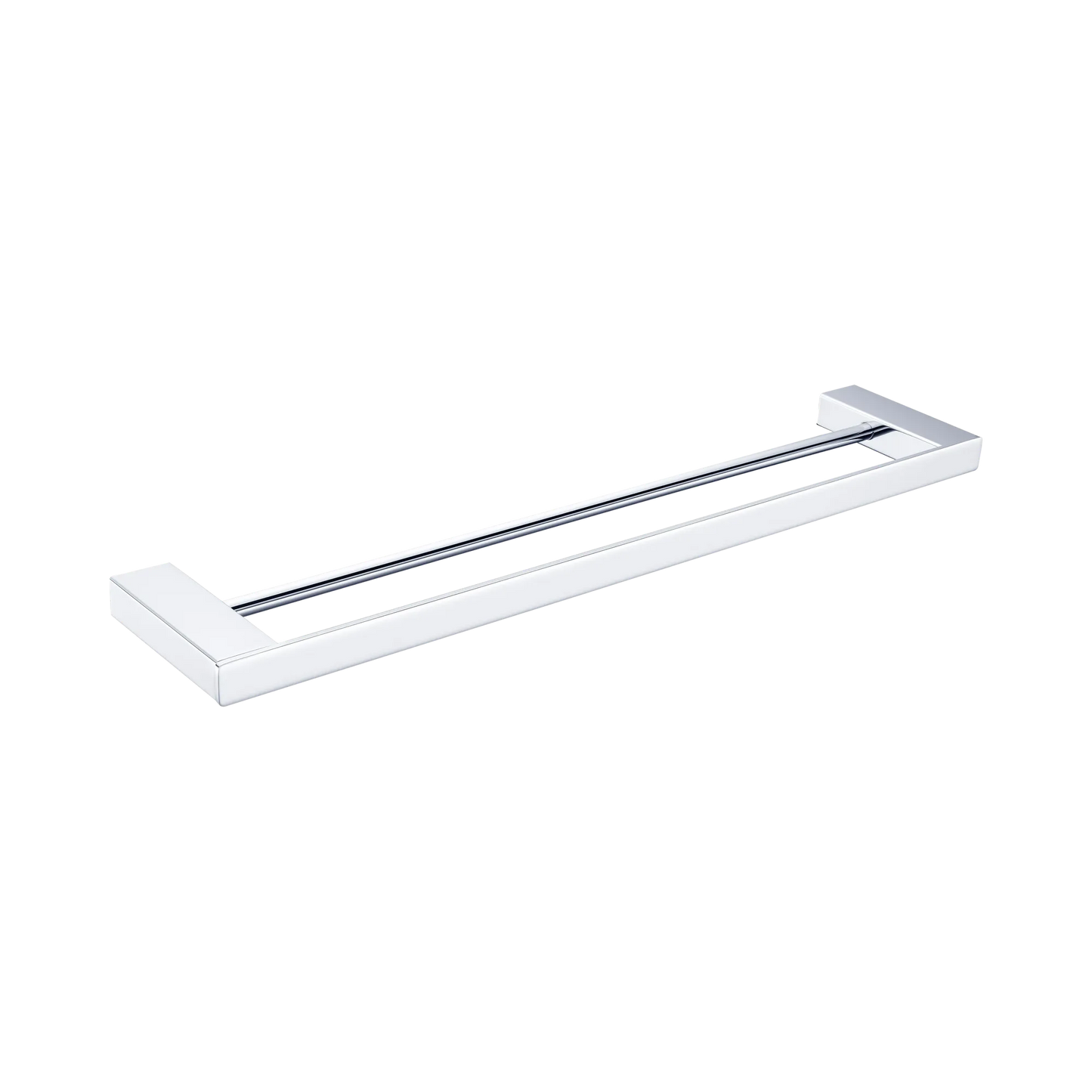 Celia Double Towel Rail 800mm Chrome