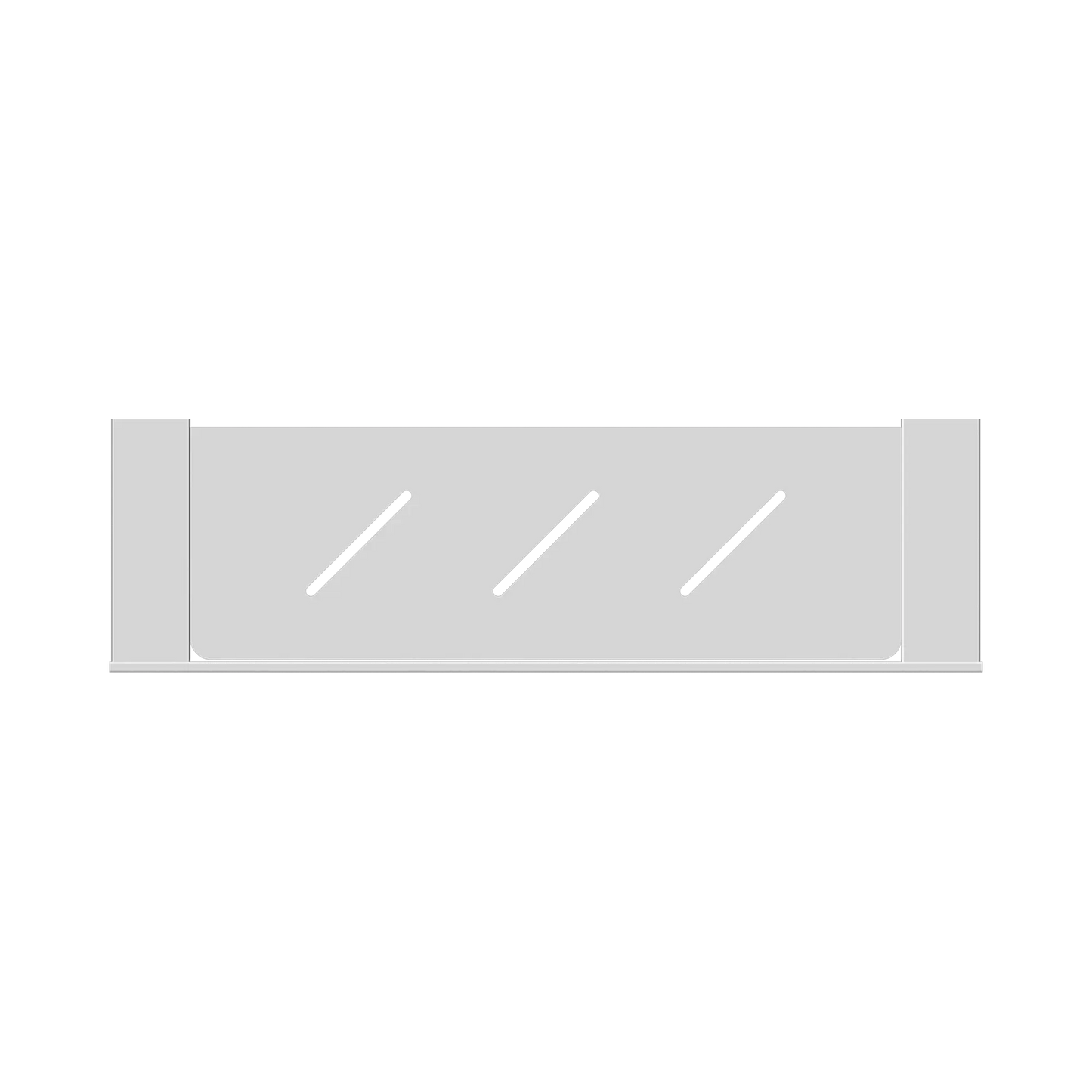 Celia Metal Shelf Chrome