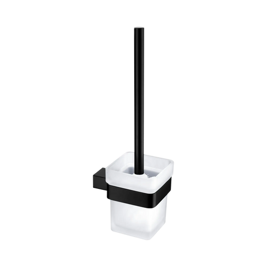 Celia Toilet Brush Holder Matte Black