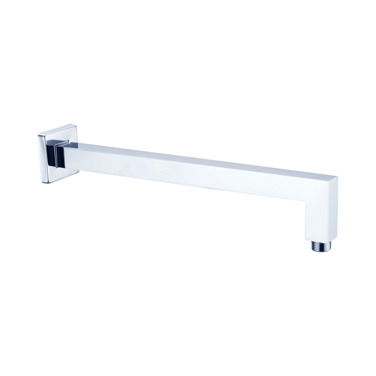 Nero Square Wall Shower Arm Chrome