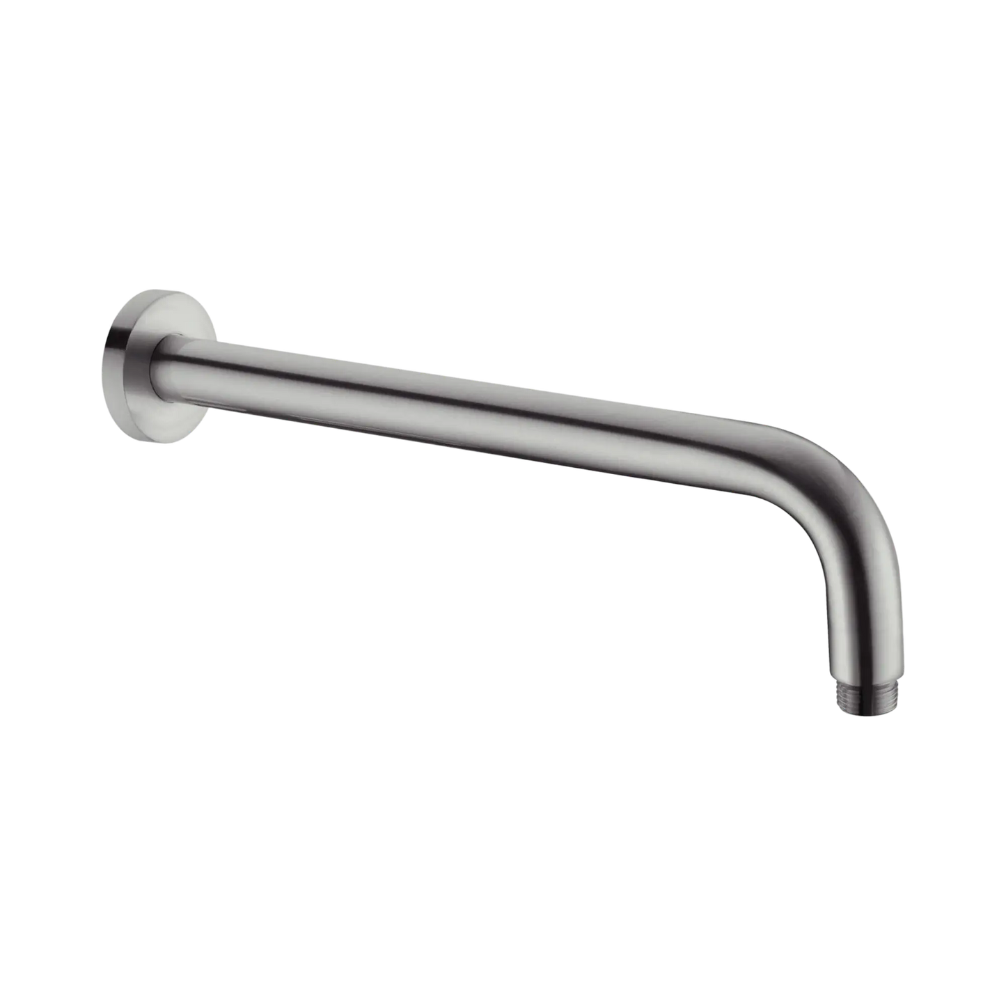 Nero Round Wall Shower Arm 330mm Length Graphite