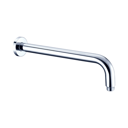 Nero Round Wall Shower Arm 500mm Length Chrome