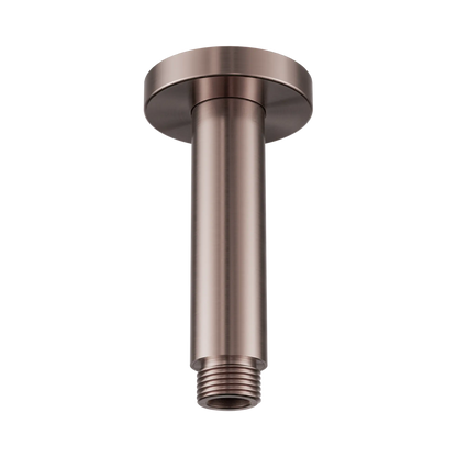 Round Ceiling Arm 100mm Length Brushed Bronze