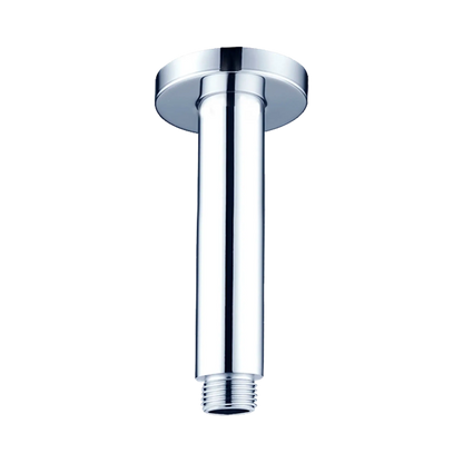 Round Ceiling Arm 100mm Length Chrome
