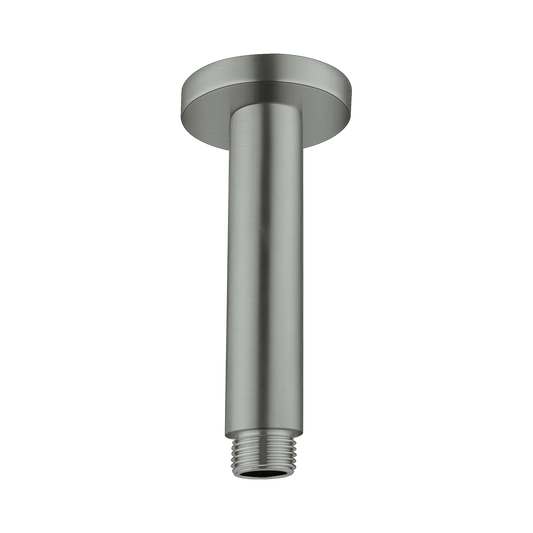 Round Ceiling Arm 100mm Length Gun Metal