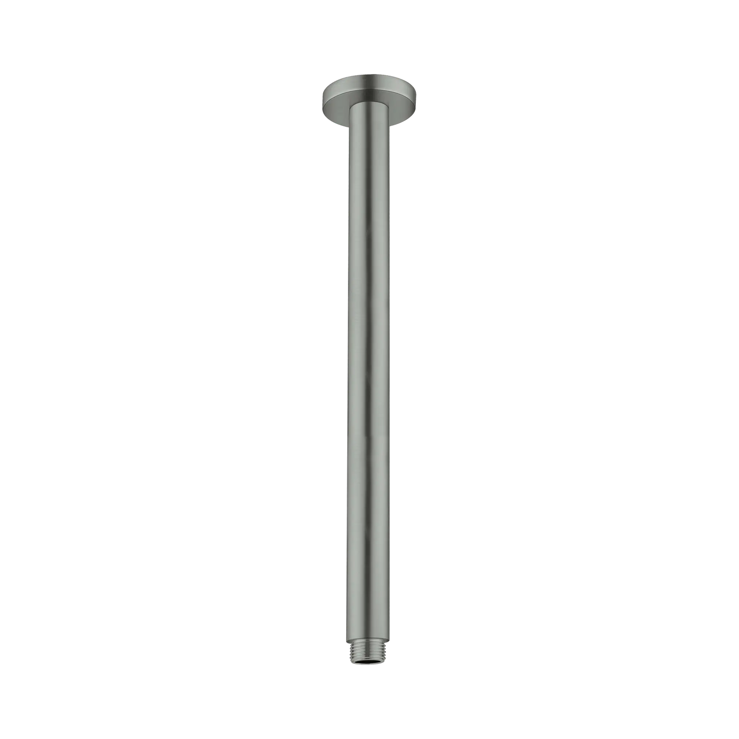 Round Ceiling Arm 300mm Length Gun Metal