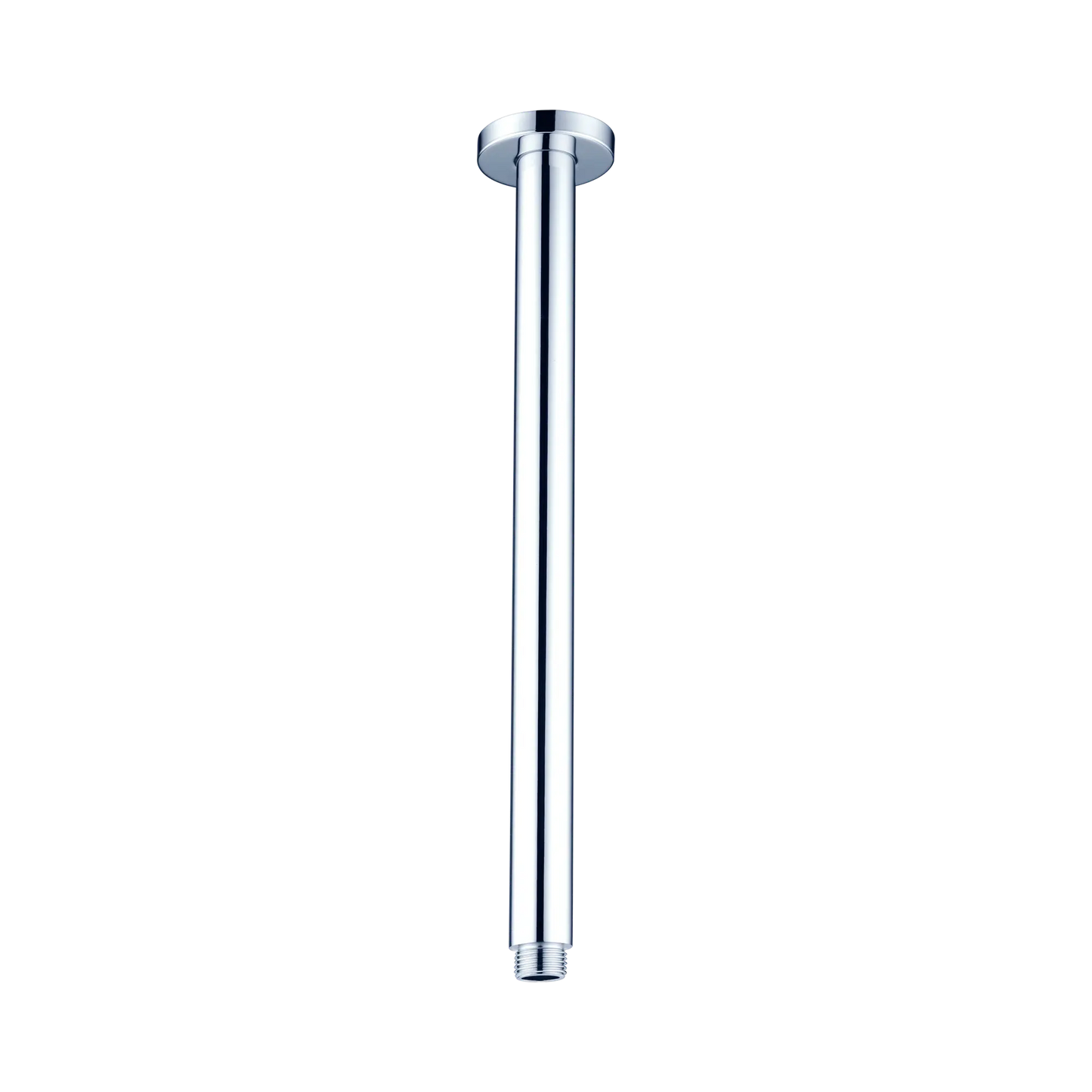 Round Ceiling Arm 450mm Length Chrome
