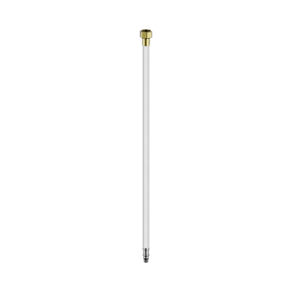 Premium Flexible Mixer Tap Hose Pair Brushed Gold