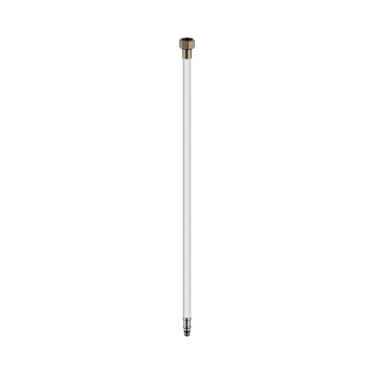 Premium Flexible Mixer Tap Hose Pair Brushed Bronze