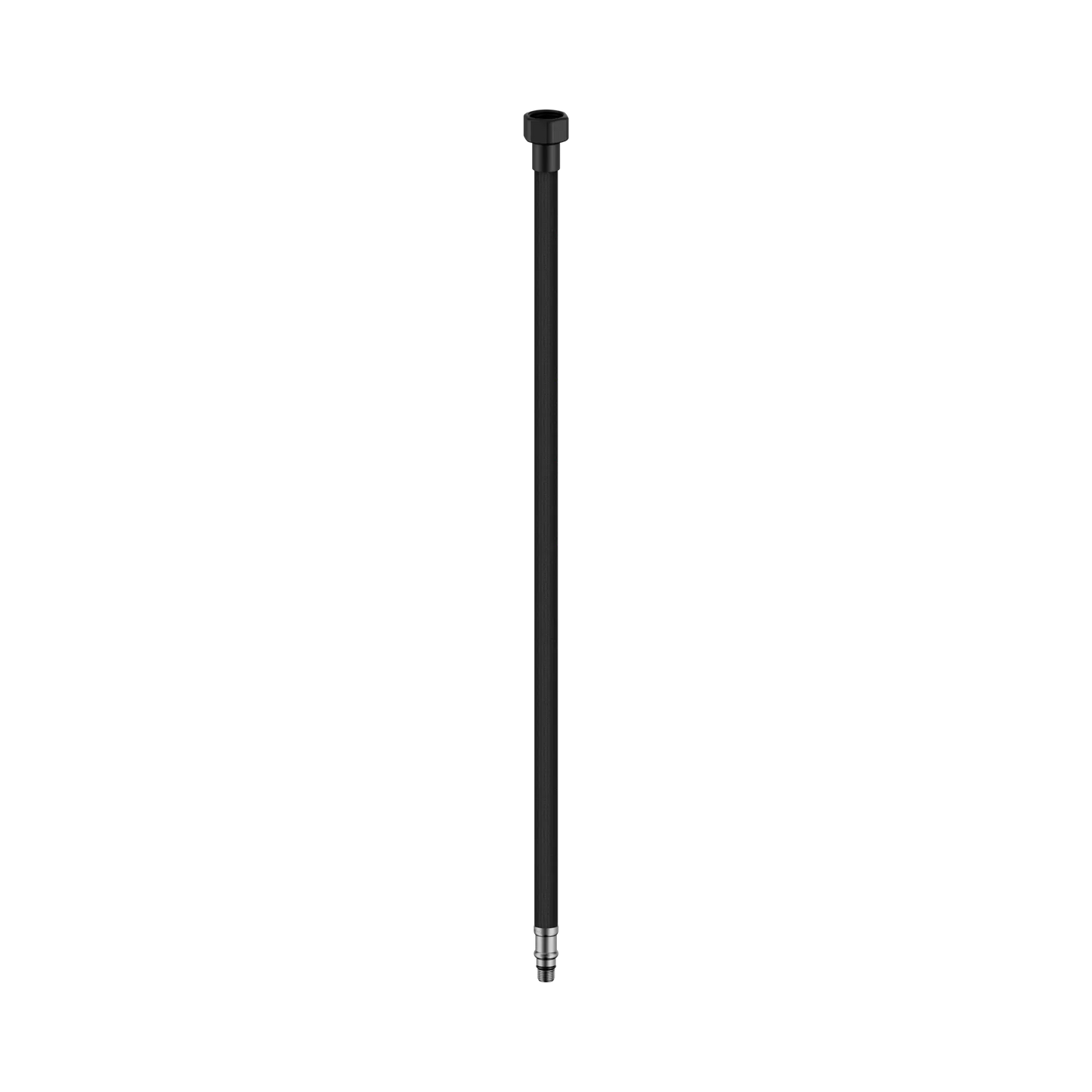 Premium Flexible Mixer Tap Hose Pair Matte Black